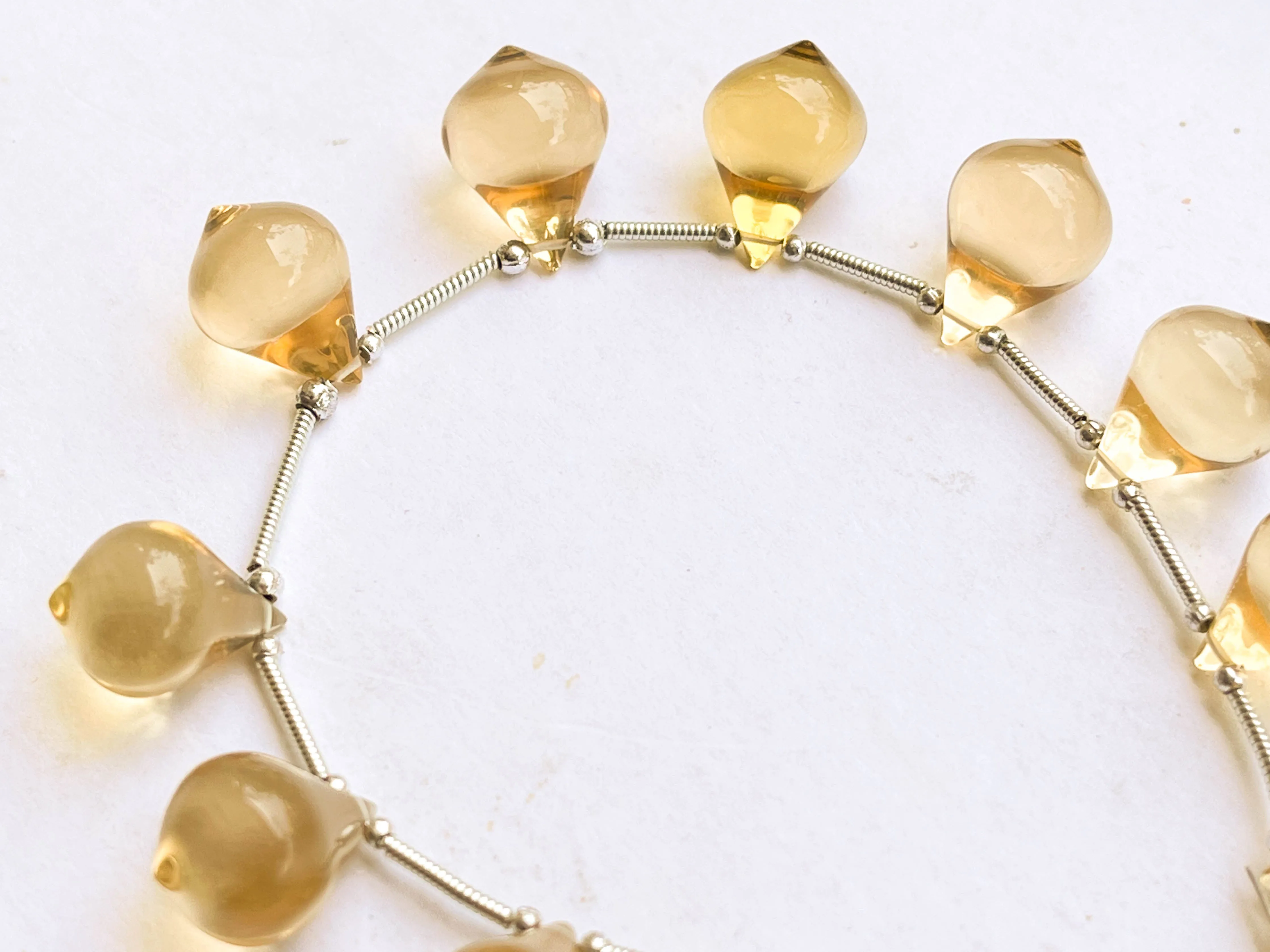 Beer Quartz Slanted Shape Drops