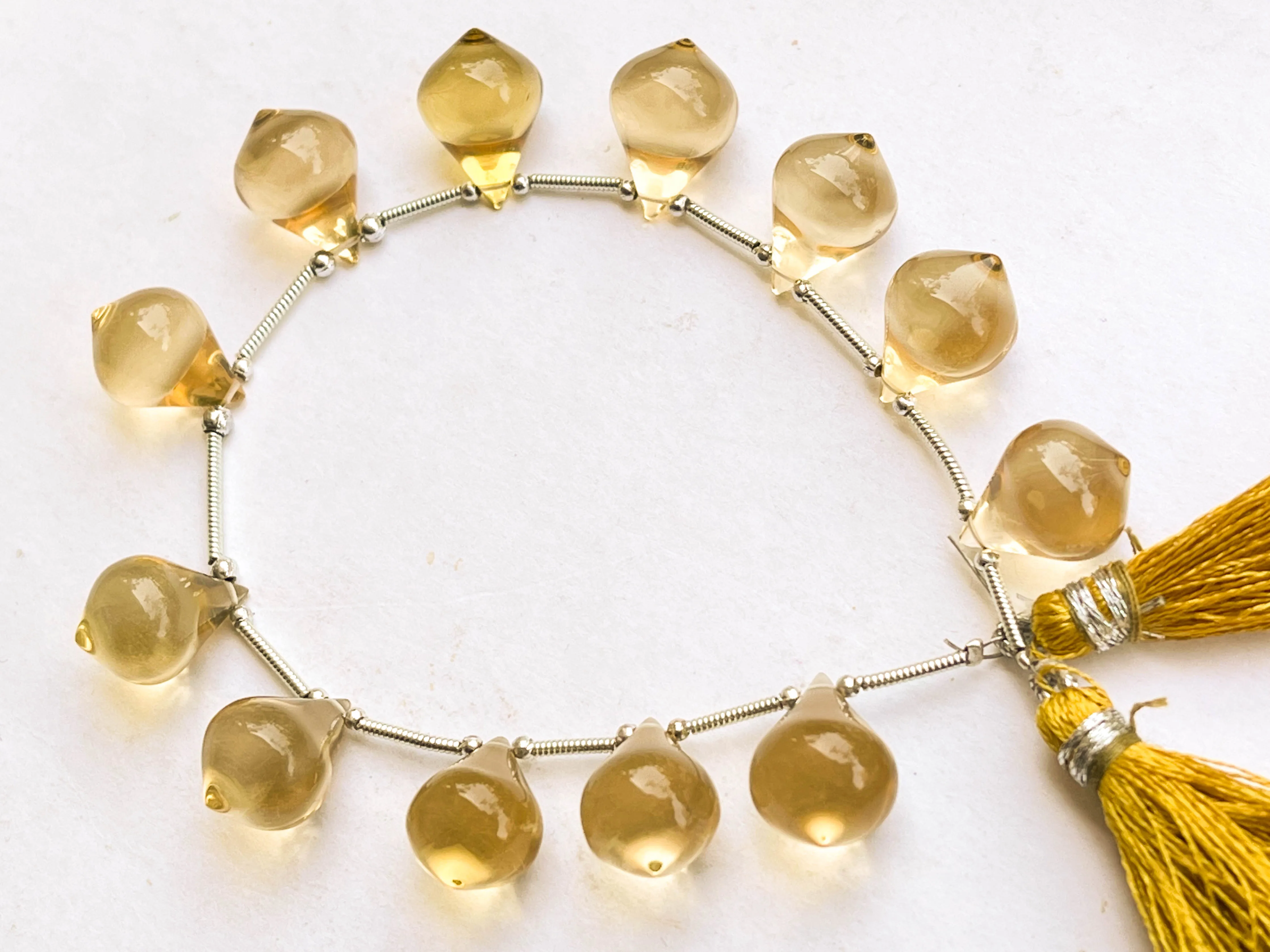 Beer Quartz Slanted Shape Drops
