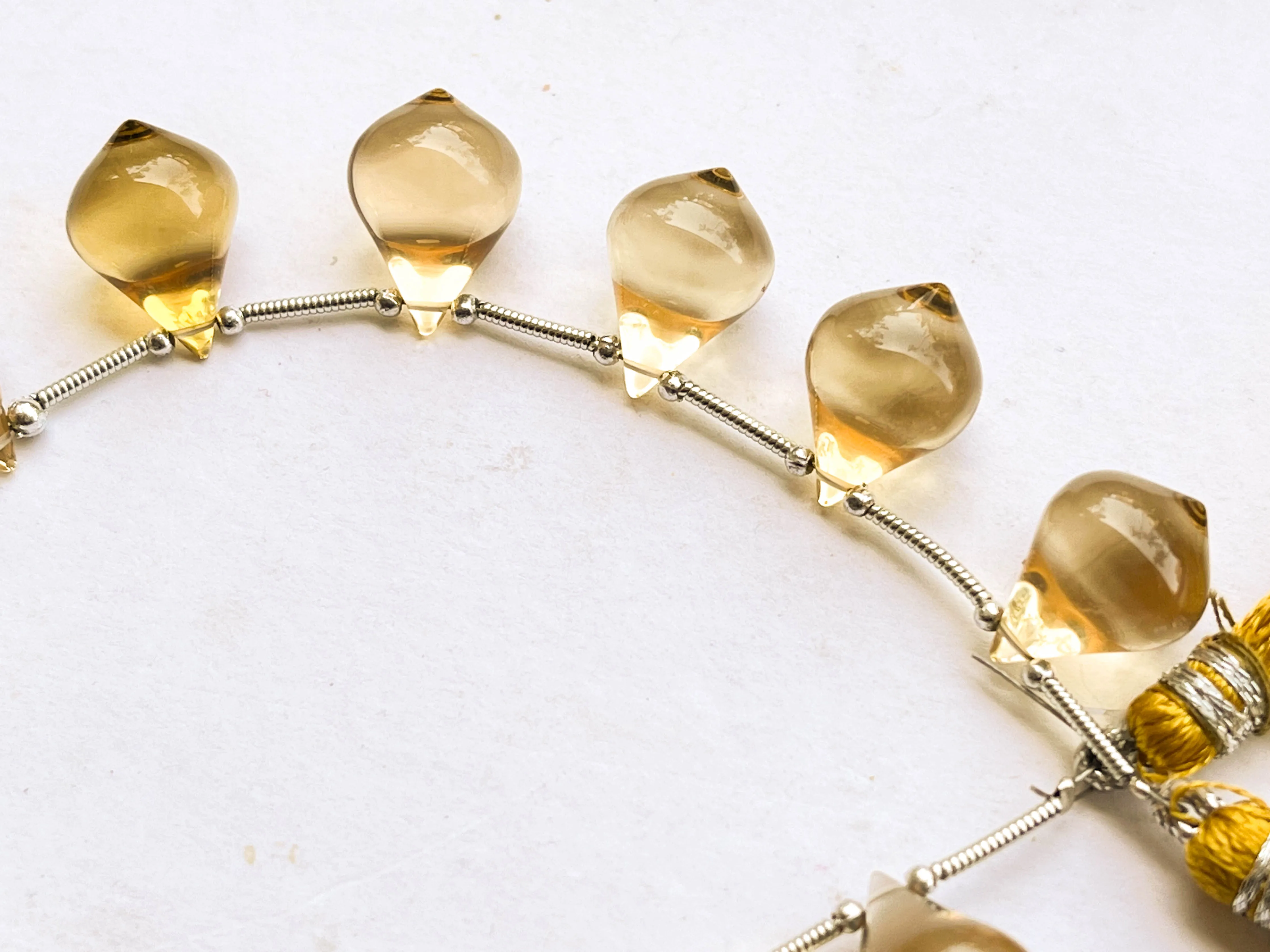 Beer Quartz Slanted Shape Drops
