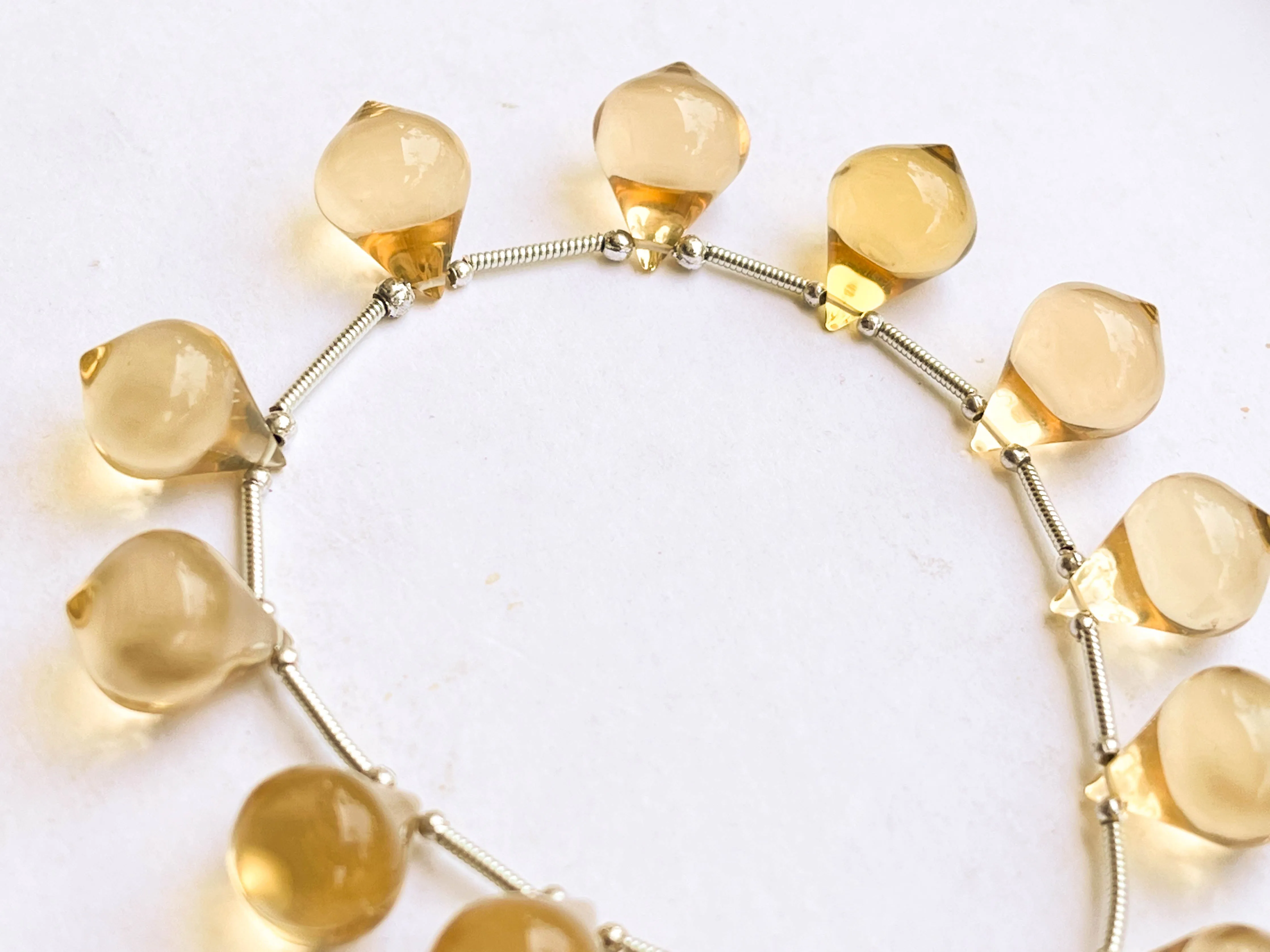 Beer Quartz Slanted Shape Drops