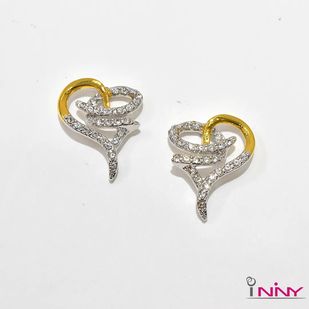 Engaged Heart earrings