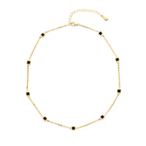 *Final Sale* Pluto choker necklace (color options)