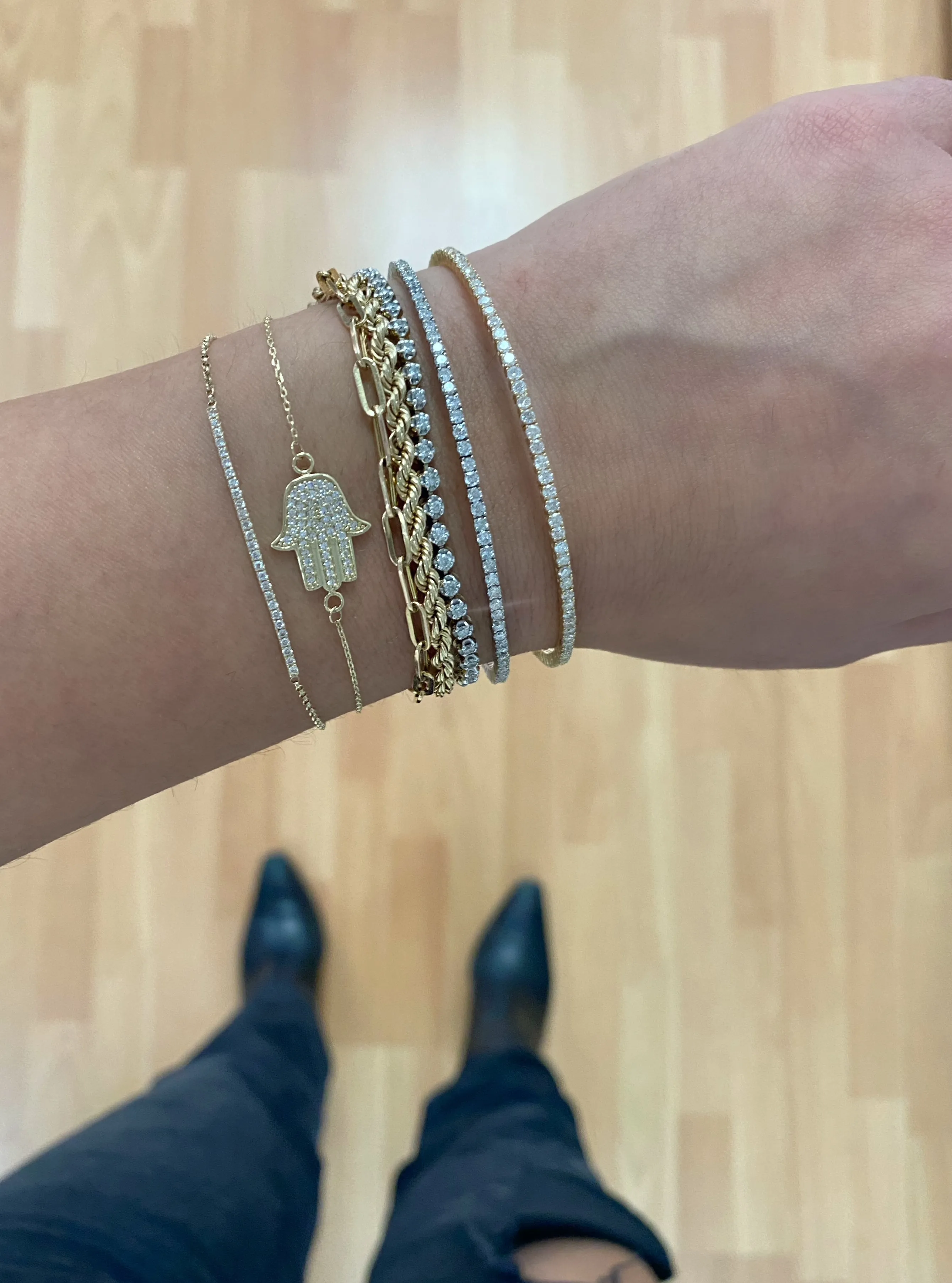 Large Hamsa Bracelet