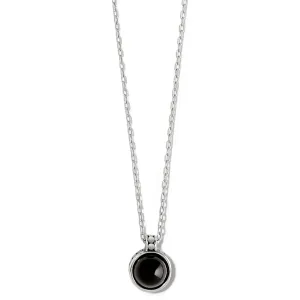 Pebble Dot Onyx Short Necklace - JM7299