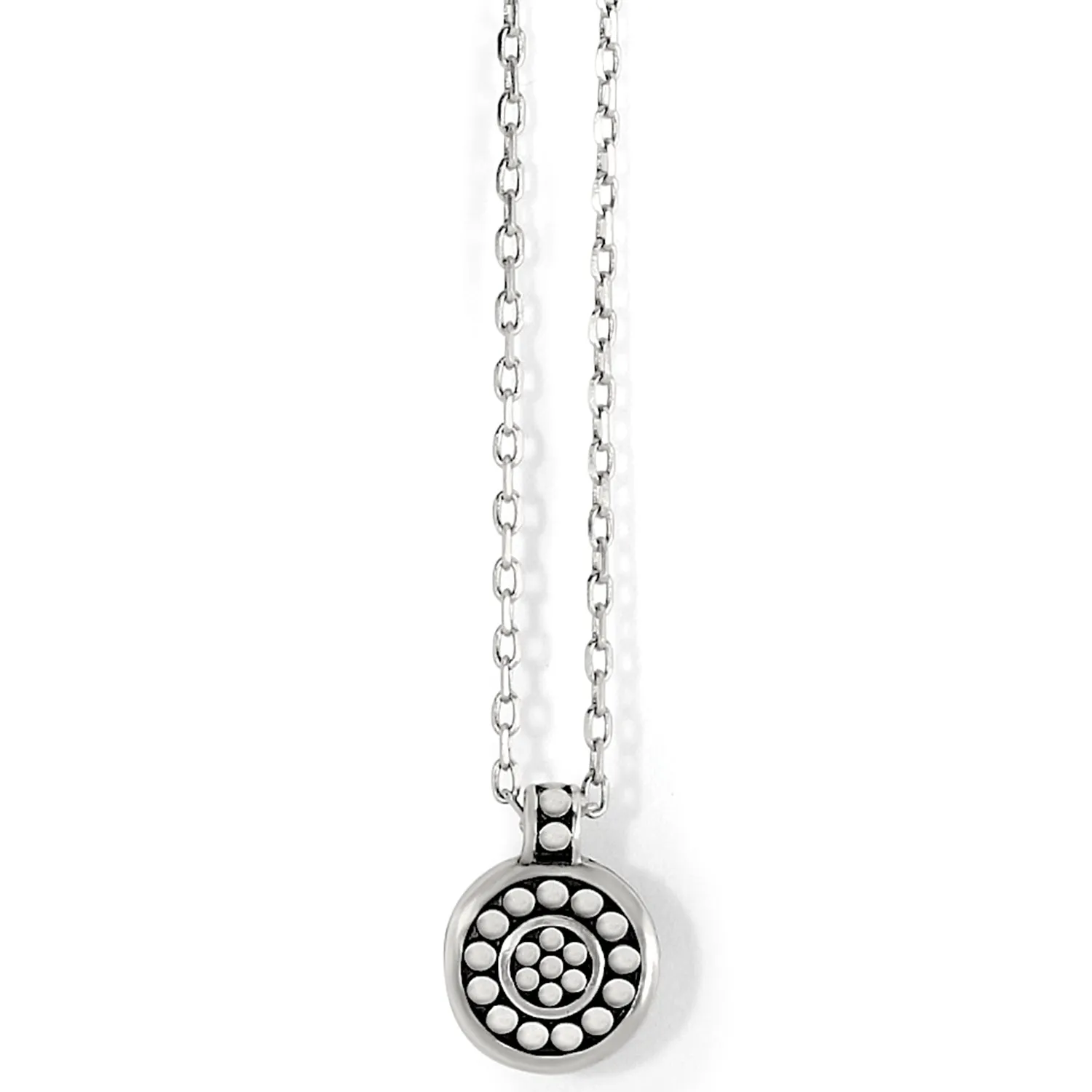 Pebble Dot Onyx Short Necklace - JM7299