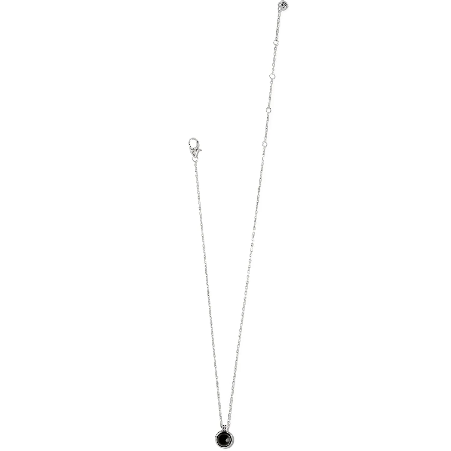 Pebble Dot Onyx Short Necklace - JM7299