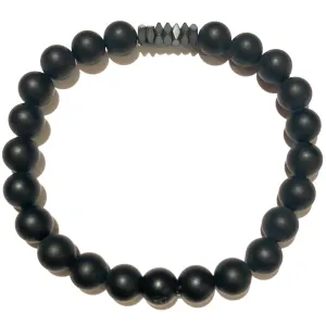 Promenade Men’s Beaded Stone Bracelet