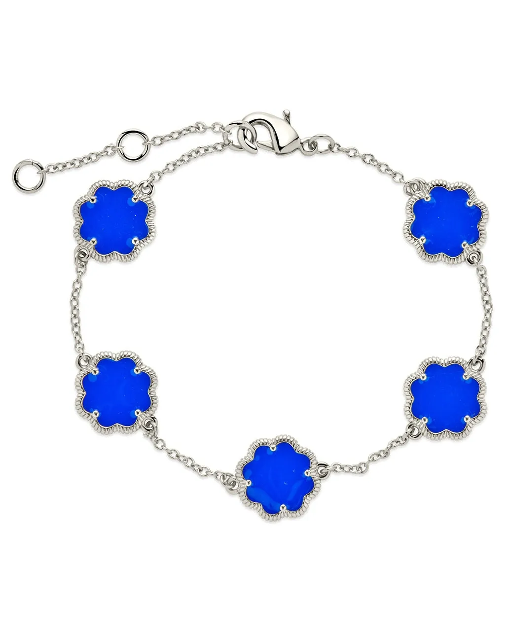Rose Petal Station Bracelet