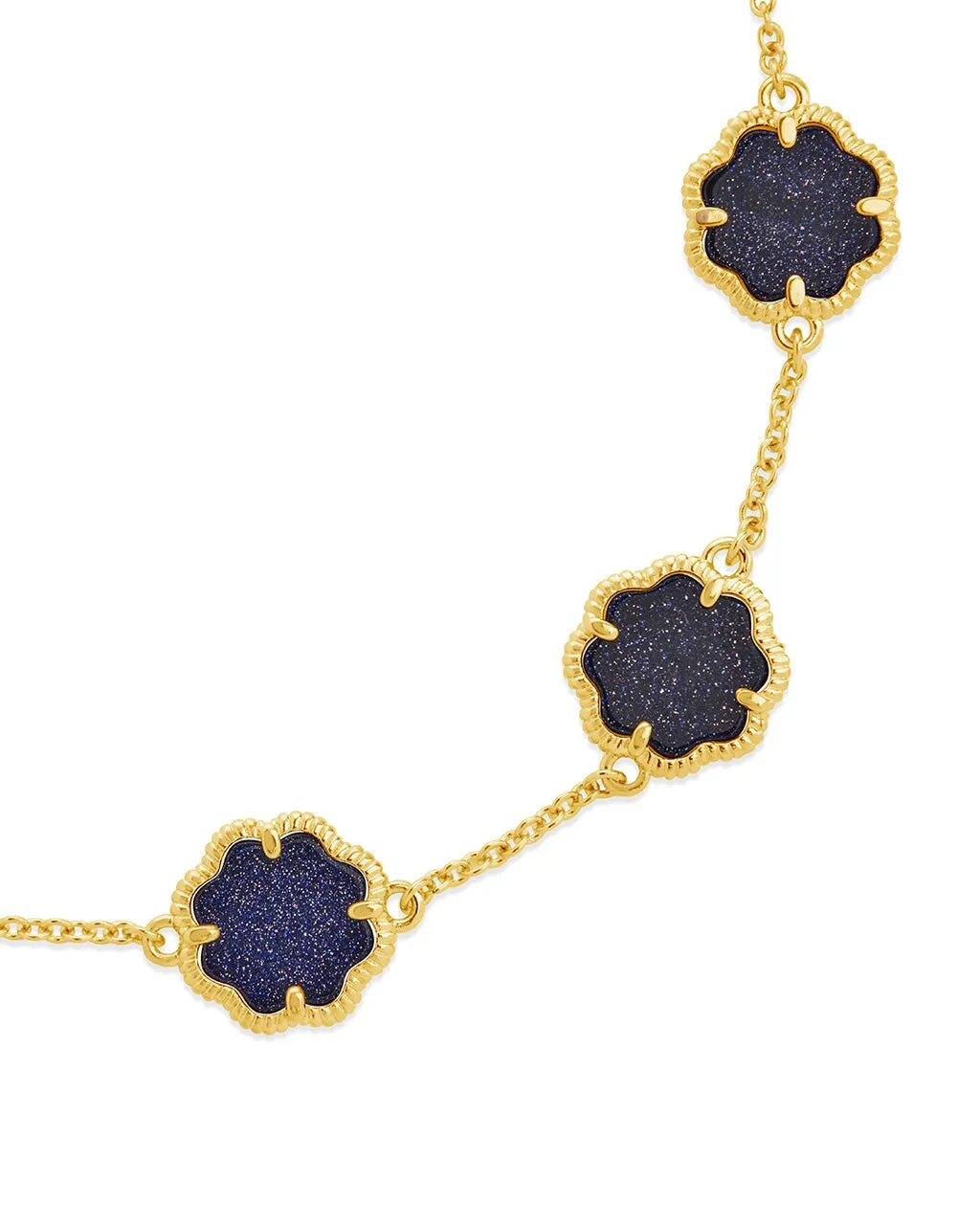 Rose Petal Station Bracelet