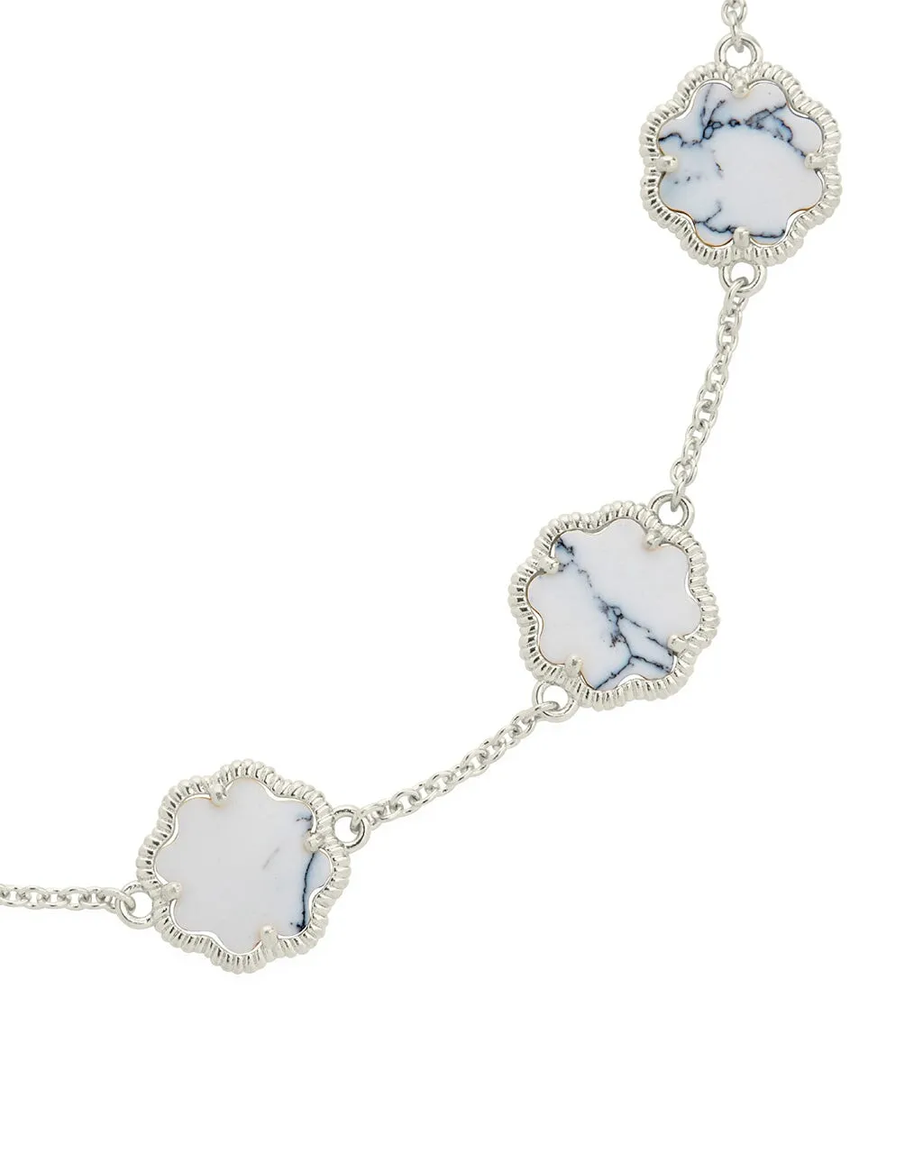 Rose Petal Station Bracelet