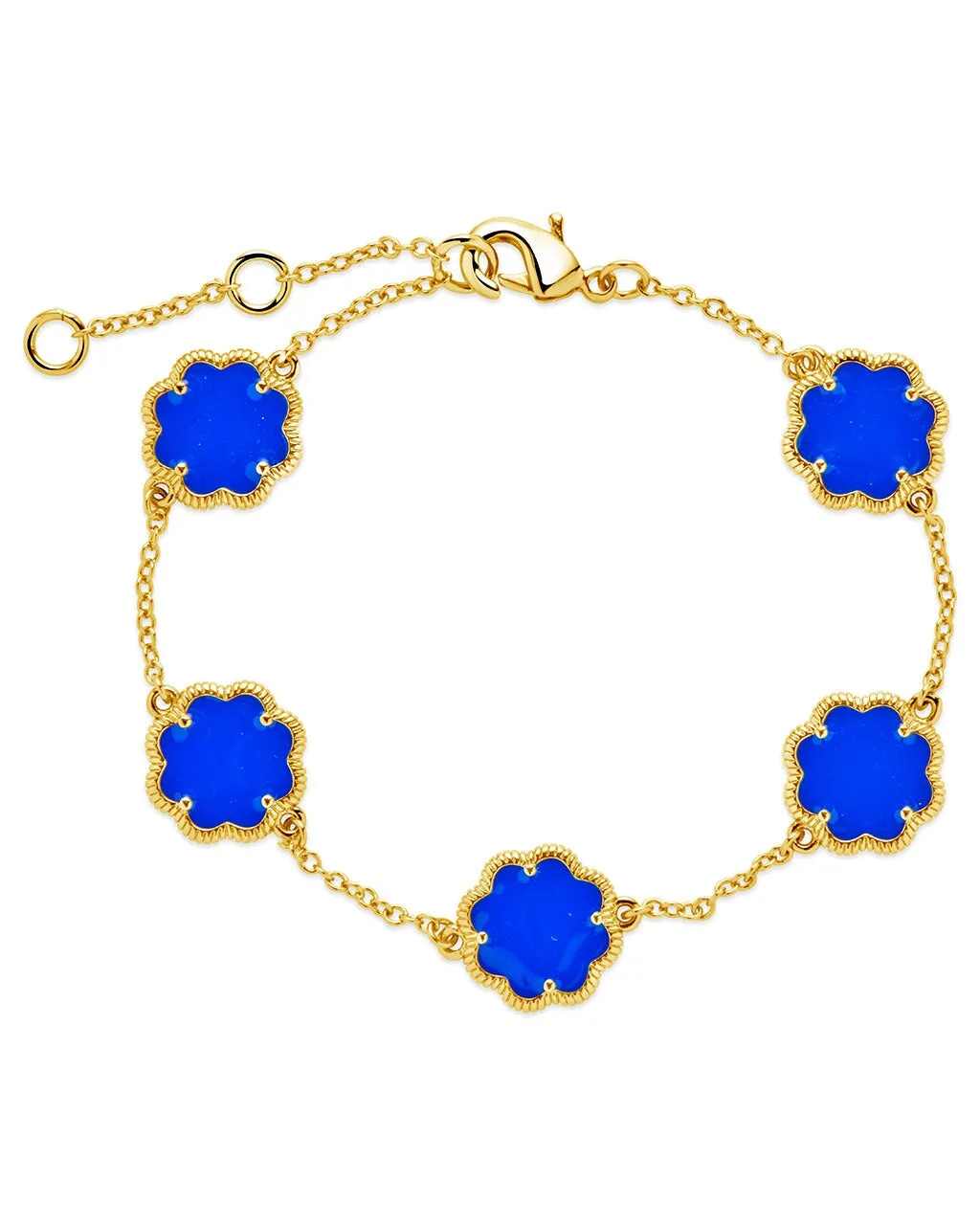 Rose Petal Station Bracelet