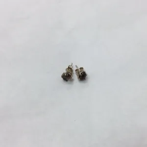 Smoky Quartz Studs