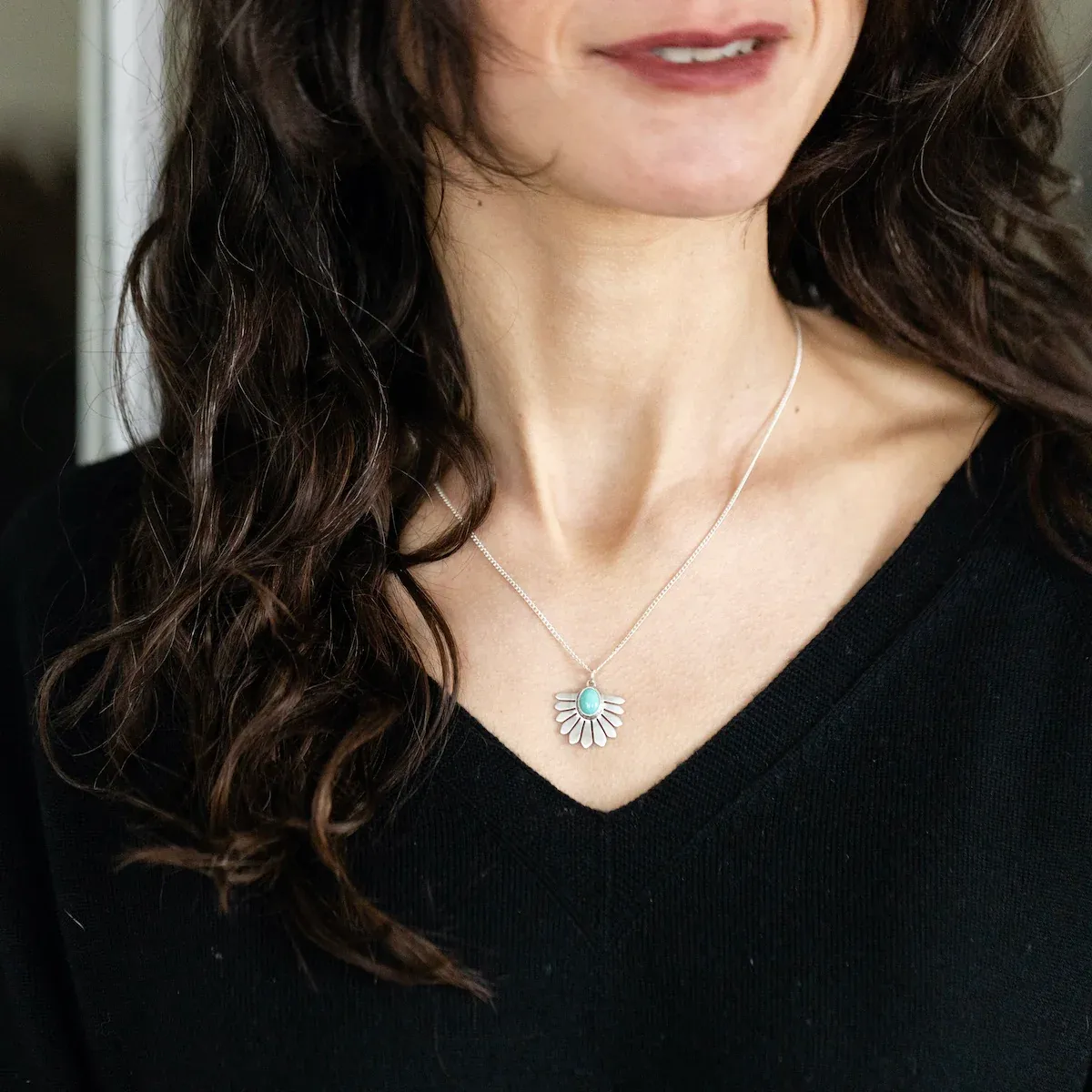 Sofi Necklace in Turquoise