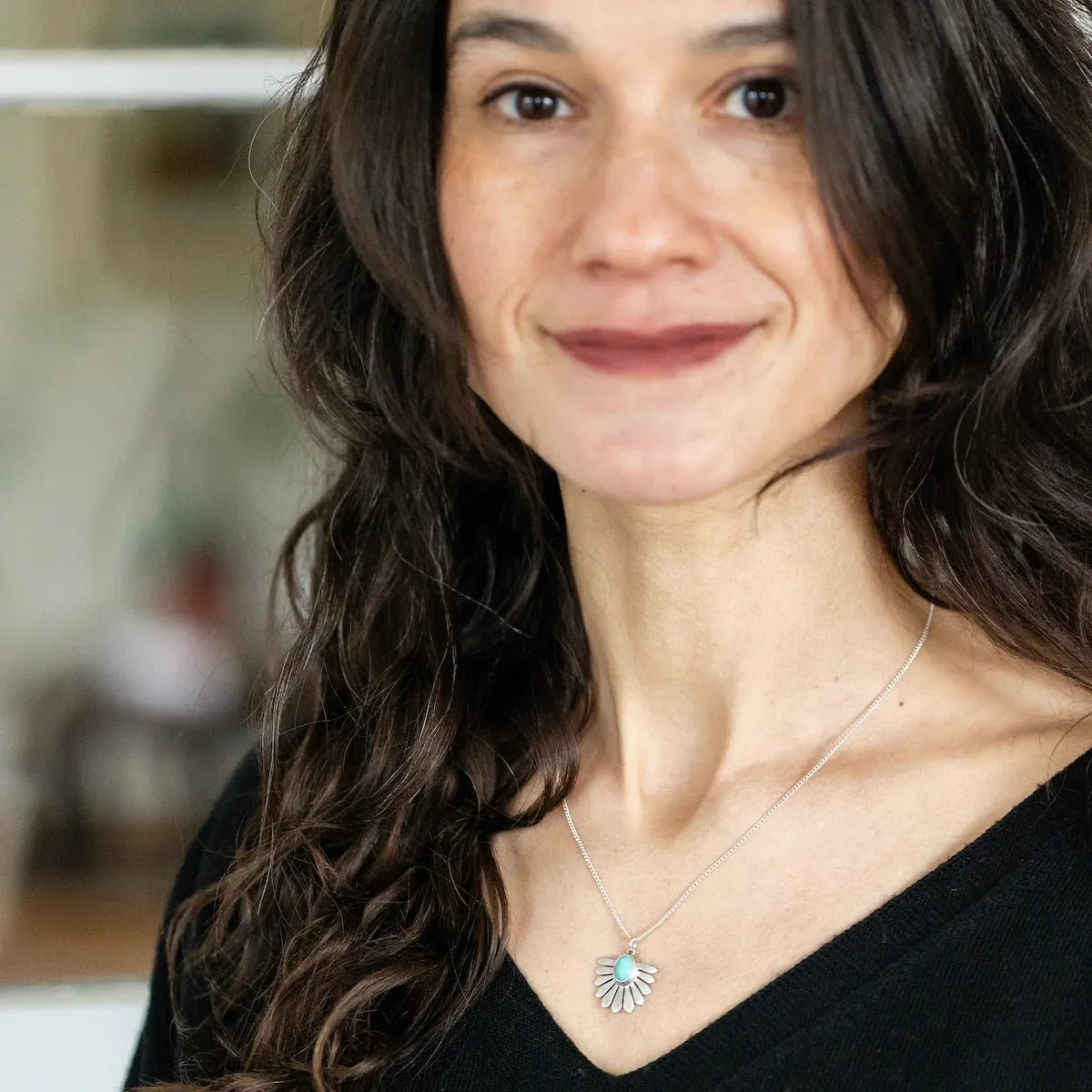 Sofi Necklace in Turquoise