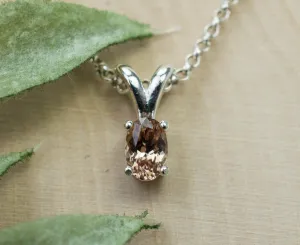 Tunduru Garnet Pendant; Natural Untreated Tanzania Garnet