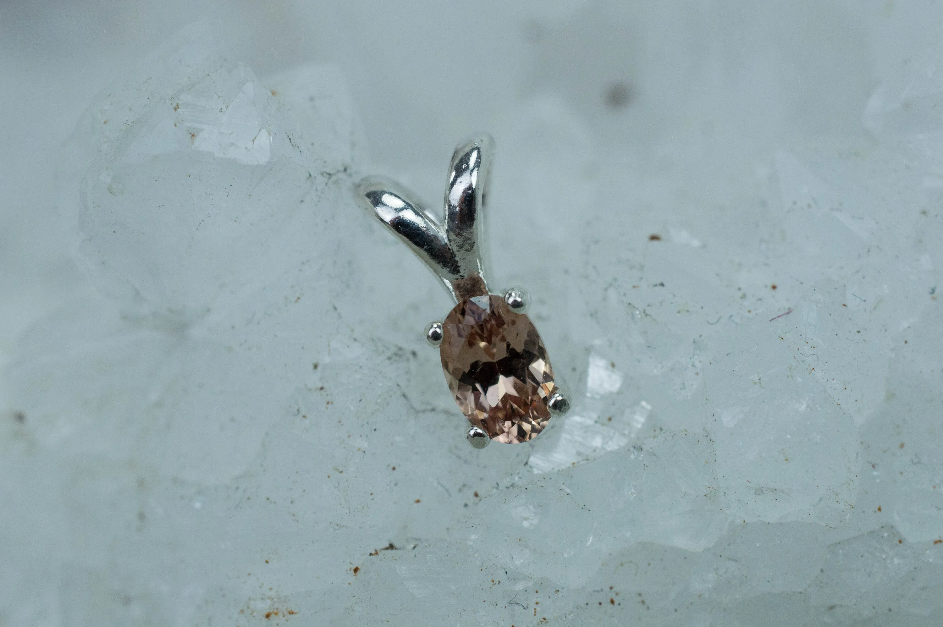 Tunduru Garnet Pendant; Natural Untreated Tanzania Garnet