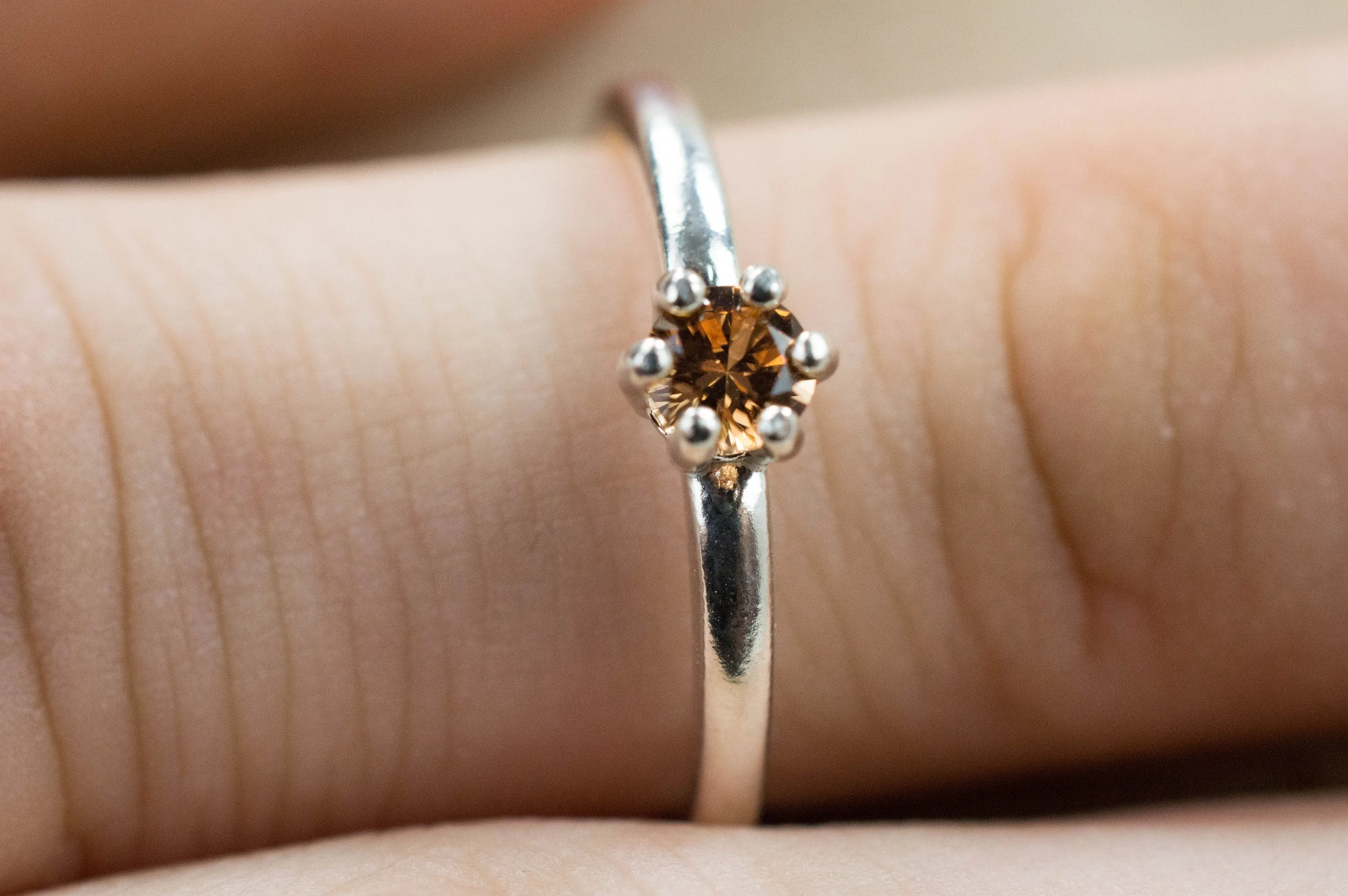 Tunduru Garnet Ring; Genuine Untreated Tanzania Garnet