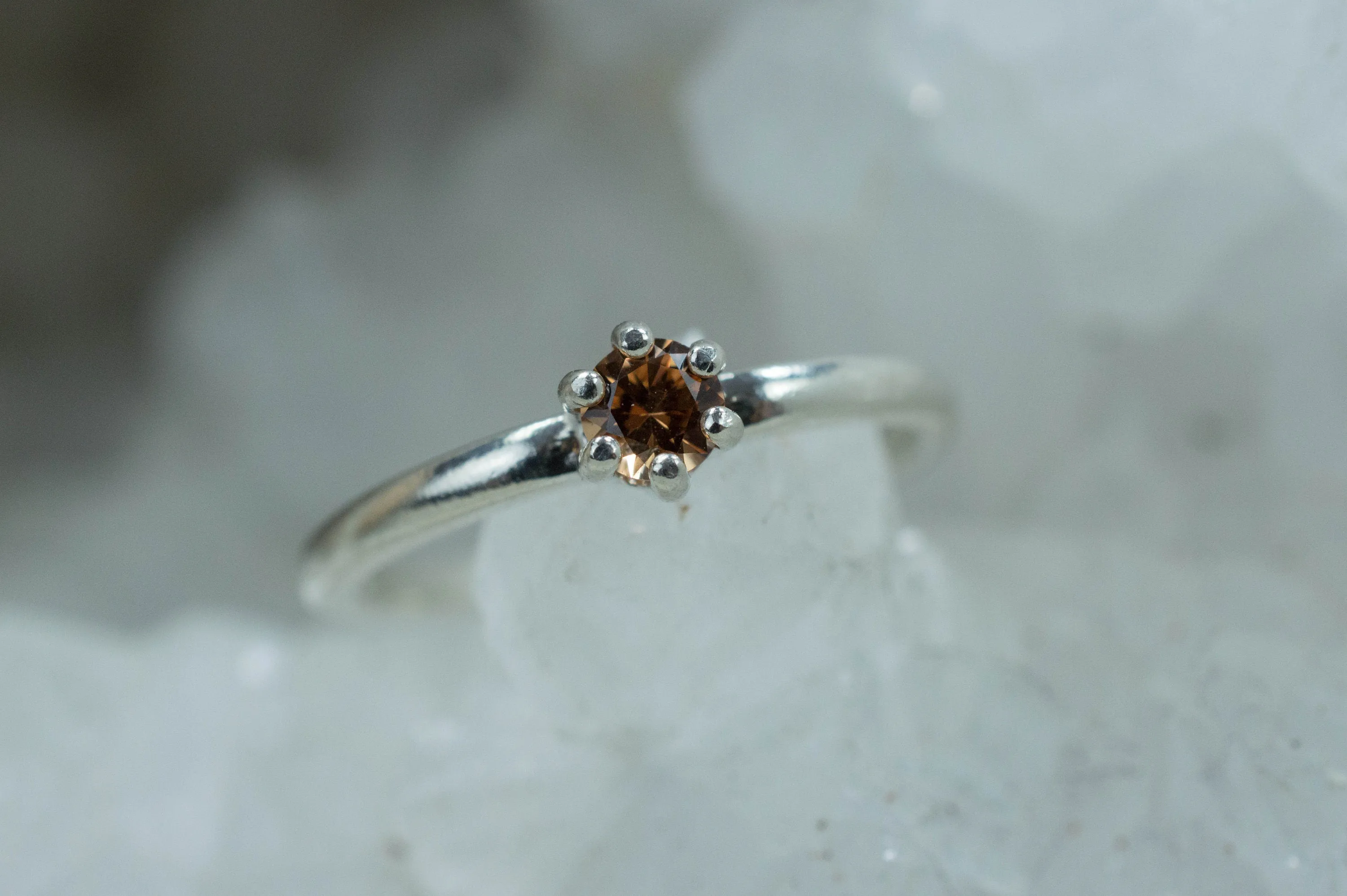Tunduru Garnet Ring; Genuine Untreated Tanzania Garnet